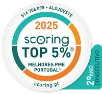 Scoring TOP 5% — Melhores PME de Portugal 2025, segundo ano consecutivo